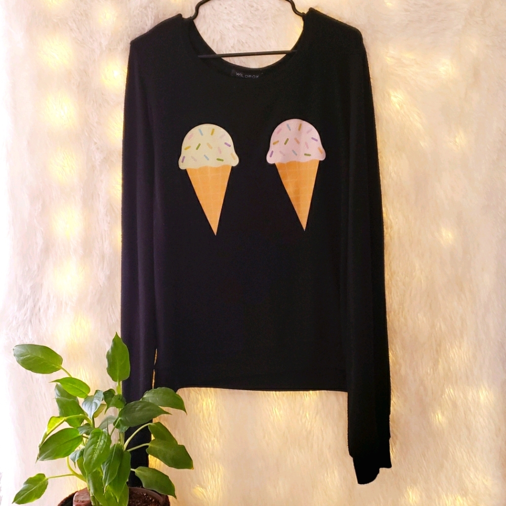 Wildfox ice cream top